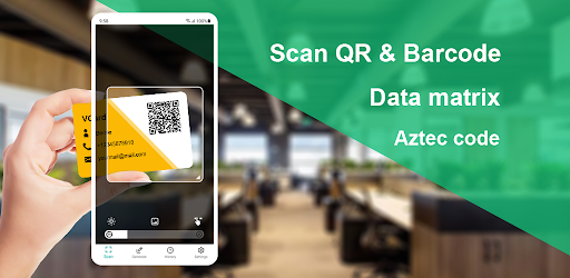 QR Code Scanner and Barcode banner
